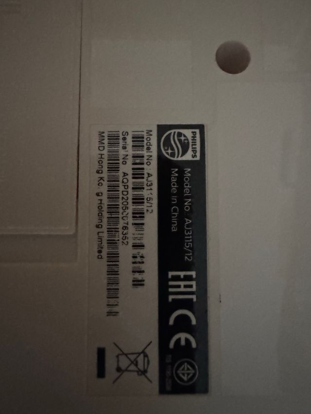 Reloj despertador Philips AJ3115