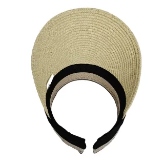 Sombrero Visera para el Sol Verano Pamela de Paja