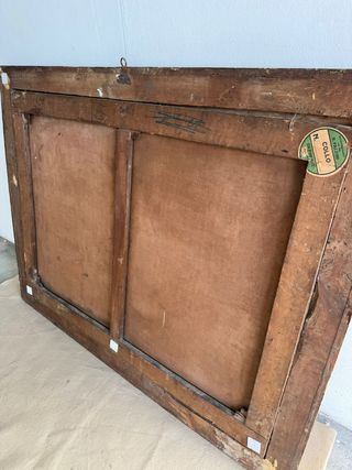 Fantastico olio di Santa Caterina da Siena,