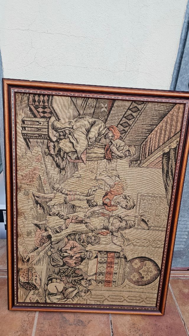 Tapiz antiguo siglo XX