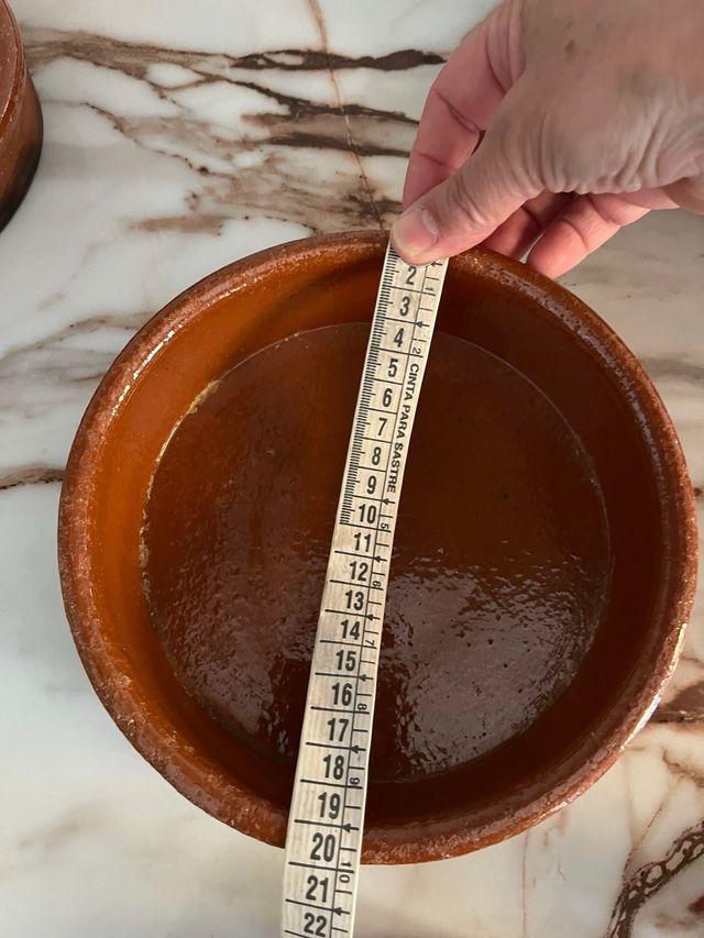 Lote 3 cazuelas + 1 tarro barro