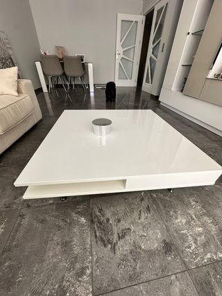 Mesa baja madera salon