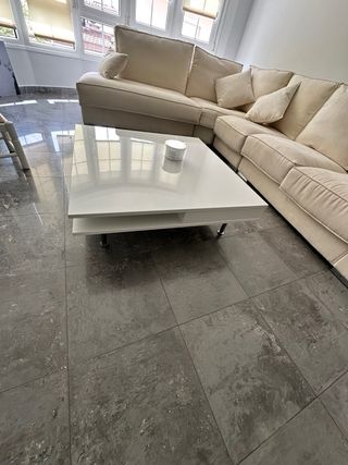 Mesa baja madera salon