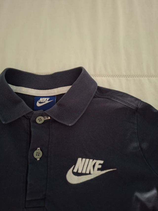 Polo Nike niño talla S azul