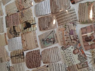 50 Adesivos Música - Artesanato