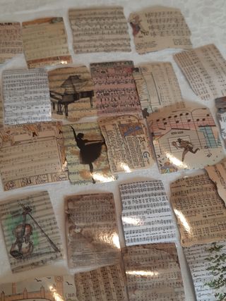 50 Adesivos Música - Artesanato