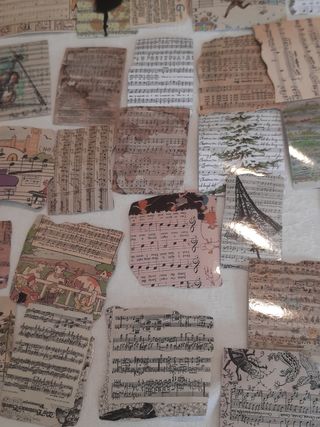 50 Adesivos Música - Artesanato