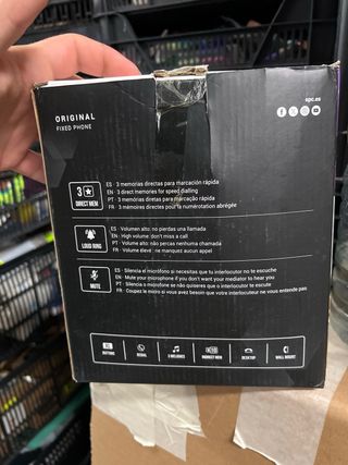 Teléfono Fijo SPC Blanco