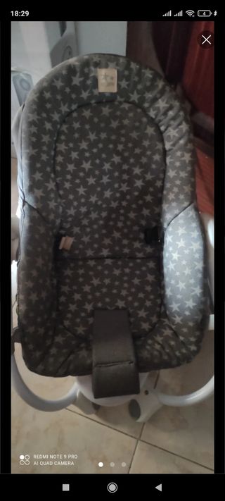 Silla mecedora bebé 2 en 1