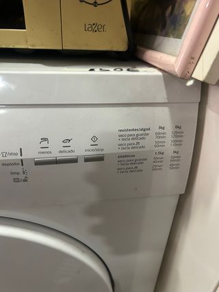Secadora Balay 6kg SC 600