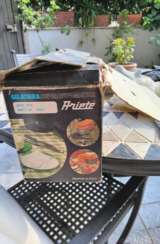 Gelatiera Ariete 510 vintage