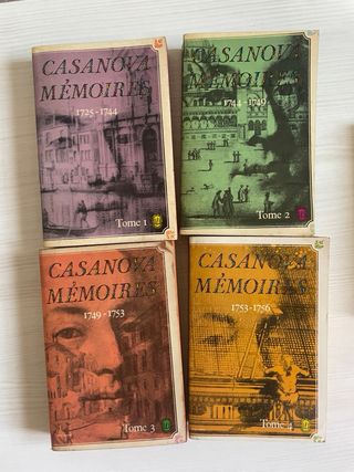 CASANOVA: MÉMOIRES (memorias, en francés)