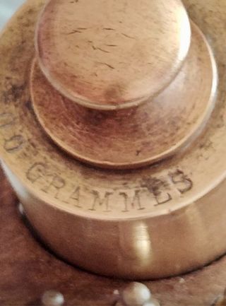 Juego completo pesas antiguas (12 piezas)