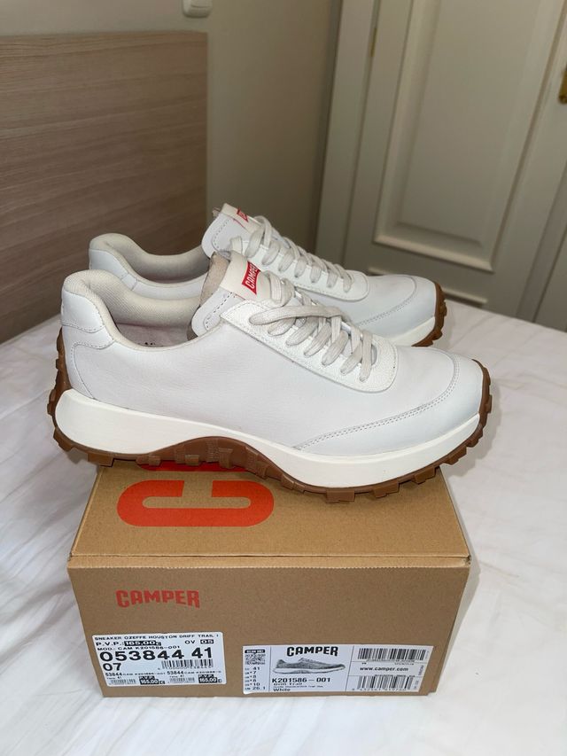 Zapatillas Camper Unisex blancas talla 41