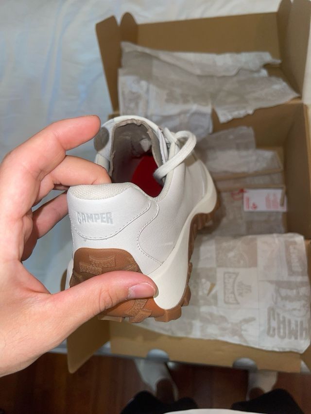 Zapatillas Camper Unisex blancas talla 41