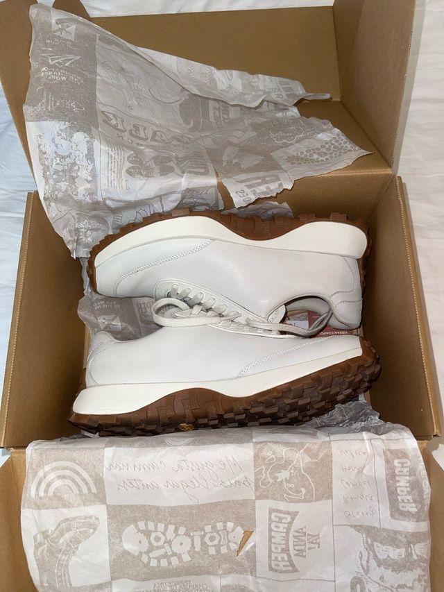 Zapatillas Camper Unisex blancas talla 41