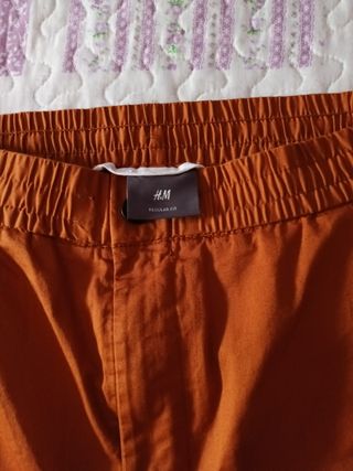 Shorts H&M - Color Naranja