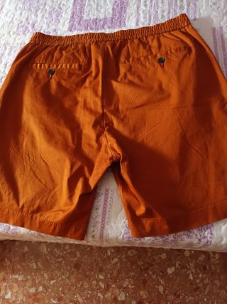 Shorts H&M - Color Naranja