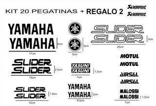 Kit Pegatinas Yamaha slider