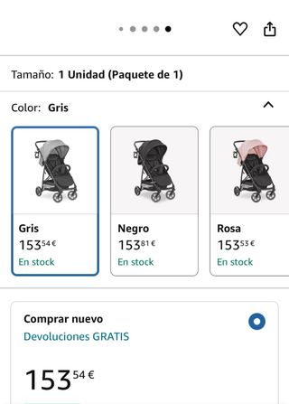 Carro Bebe Confort Paseo