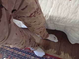 Pantalones militares beige talla M