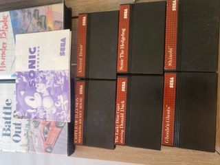 SEGA Master System II con  juegos 