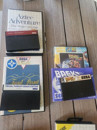 SEGA Master System II con  juegos 