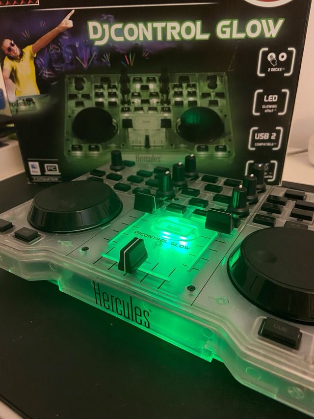 Hercules DJControl Glow - Mesa de DJ *IMPOLUTA*