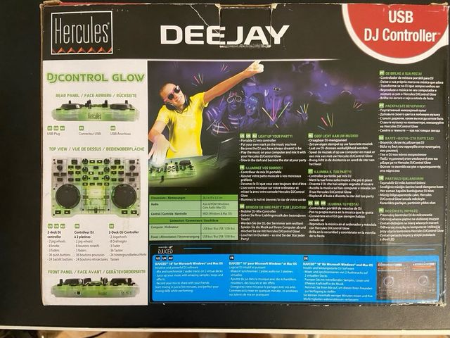 Hercules DJControl Glow - Mesa de DJ *IMPOLUTA*