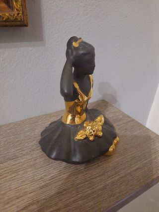 Statuetta ballerina ceramica