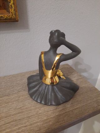 Statuetta ballerina ceramica