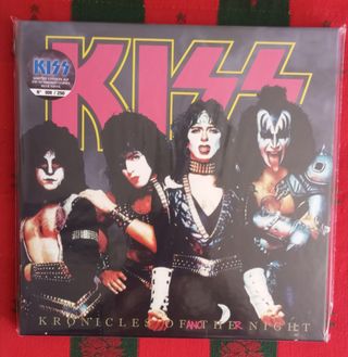 VINILO KISS BOX KRONICLES NUEVO 4 LPs.