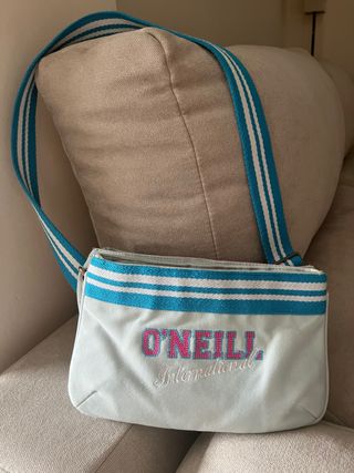 Bolso bandolera O'Neill azul y blanco