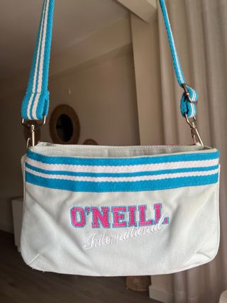 Bolso bandolera O'Neill azul y blanco