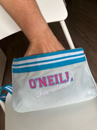 Bolso bandolera O'Neill azul y blanco
