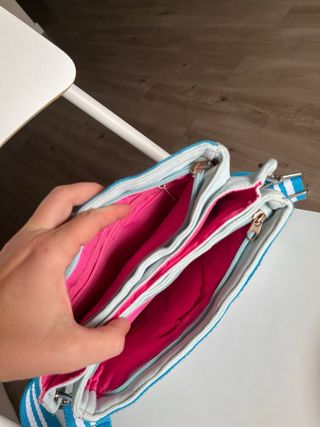 Bolso bandolera O'Neill azul y blanco