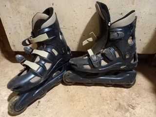 Patines en línea número 38 negros