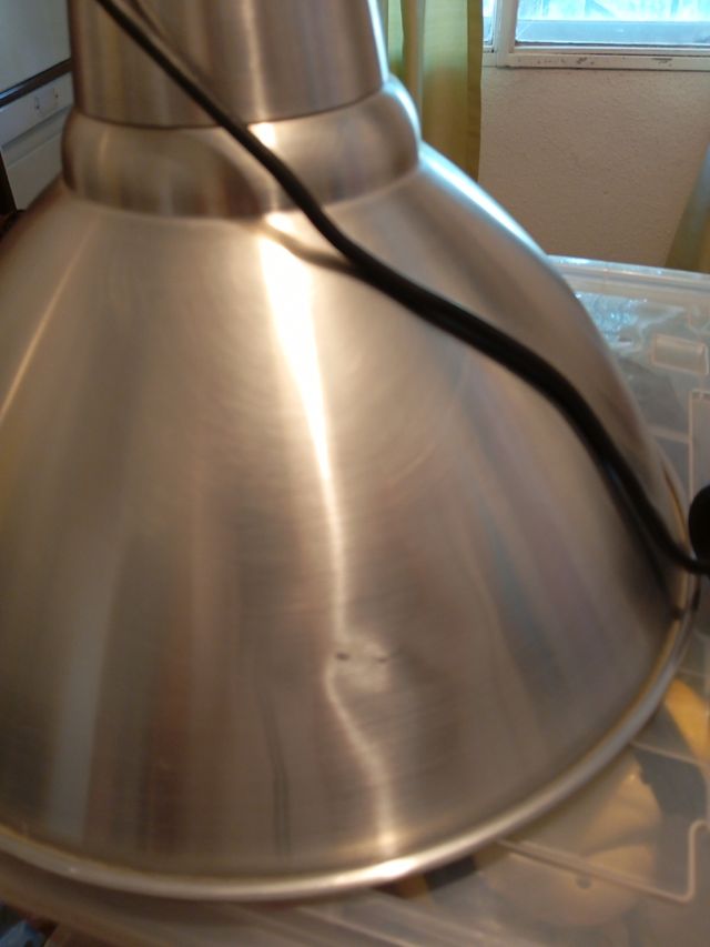 Lâmpada pendente Ikea metálica