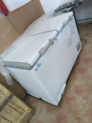Arcón congelador 2 puertas 550L
