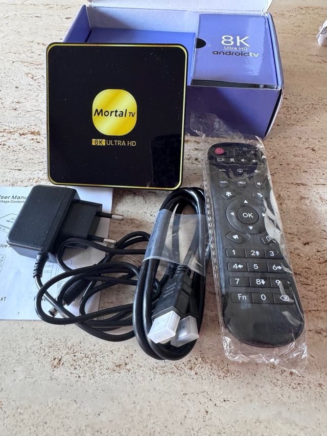 TV Box Mortal tv 8K Android