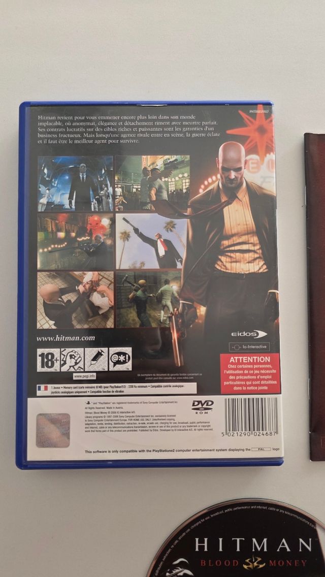 Hitman Blood Money PS2 (PlayStation 2)