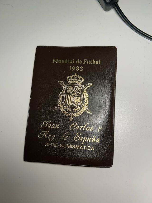 Monedas Mundial 82 Juan Carlos I