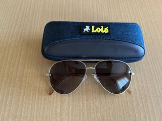 Gafas sol Lois aviador oro