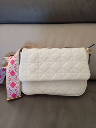 Borsa a tracolla bianca