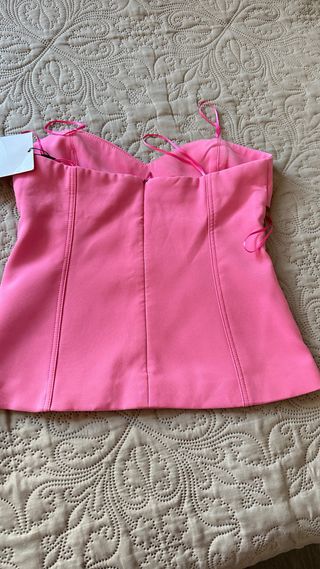 Top rosa Zara XS