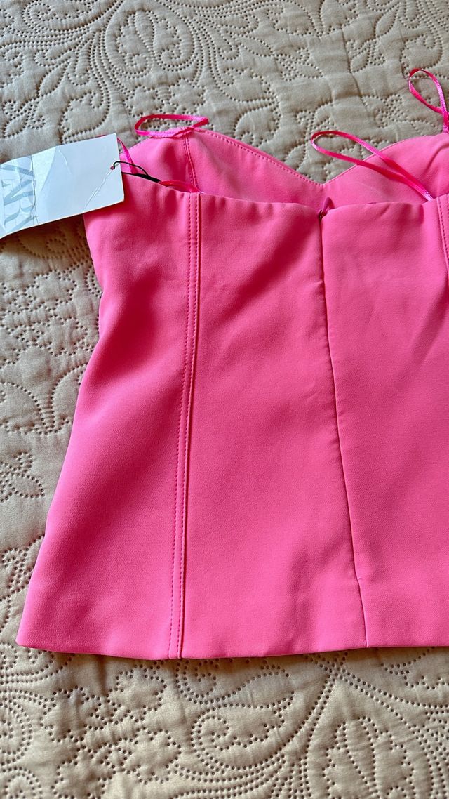 Top rosa Zara XS