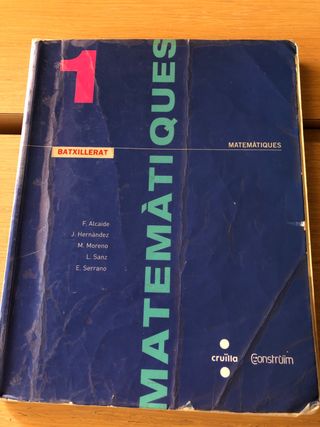 Matemàtiques. 1 Batxillerat. Construïm