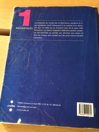 Matemàtiques. 1 Batxillerat. Construïm