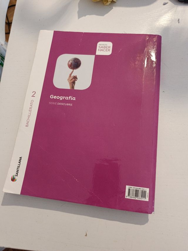 Geografía, 2 Bachillerato