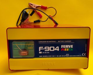 Cargador baterías Ferve F-904 Fiesta